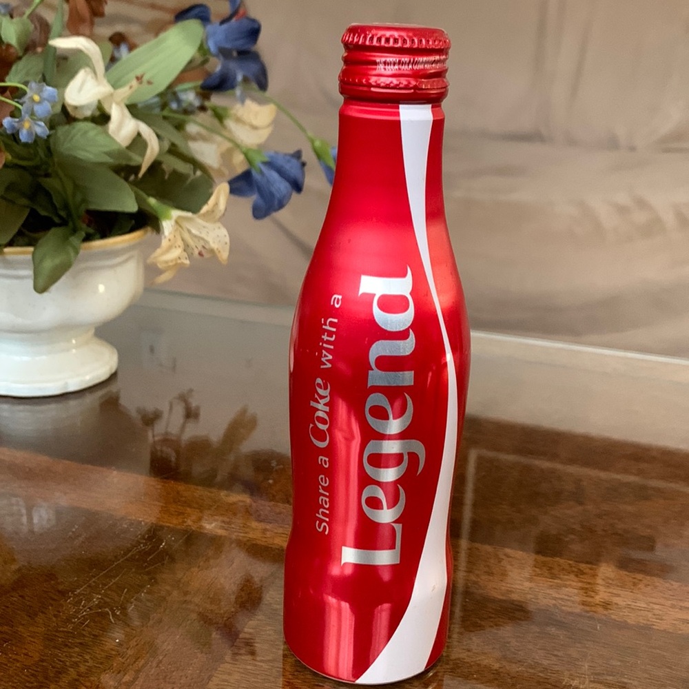 Legend Coca Cola Red Aluminum Bottle Collectible Share A Coke CocaCola Can 2016